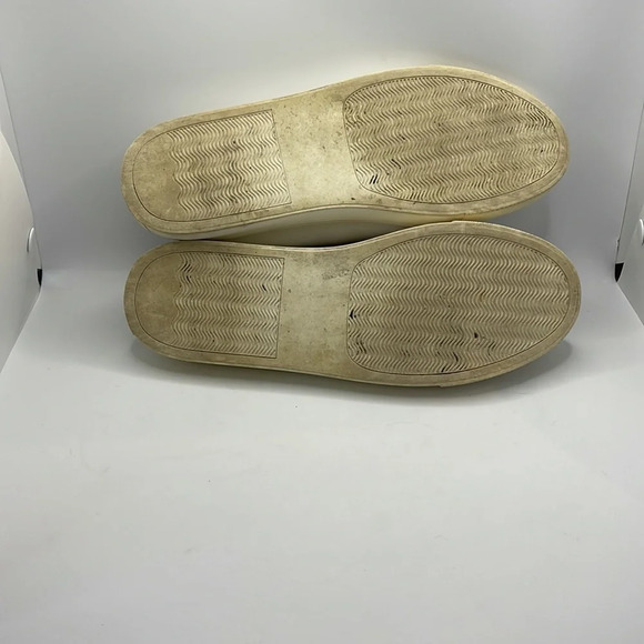 14th & Union Women’s white backless closed toe slides size 8.5m w/ silver rings - Picture 8 of 9